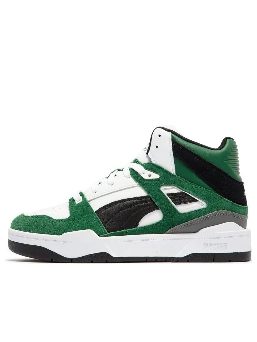 Кеды PUMA Slipstream Hi Heritage 'White Green Black' — изображение 1 из 6, белый