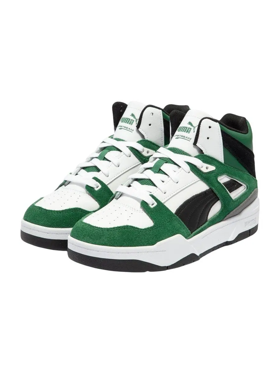 Кеды PUMA Slipstream Hi Heritage 'White Green Black' — изображение 3 из 6, белый