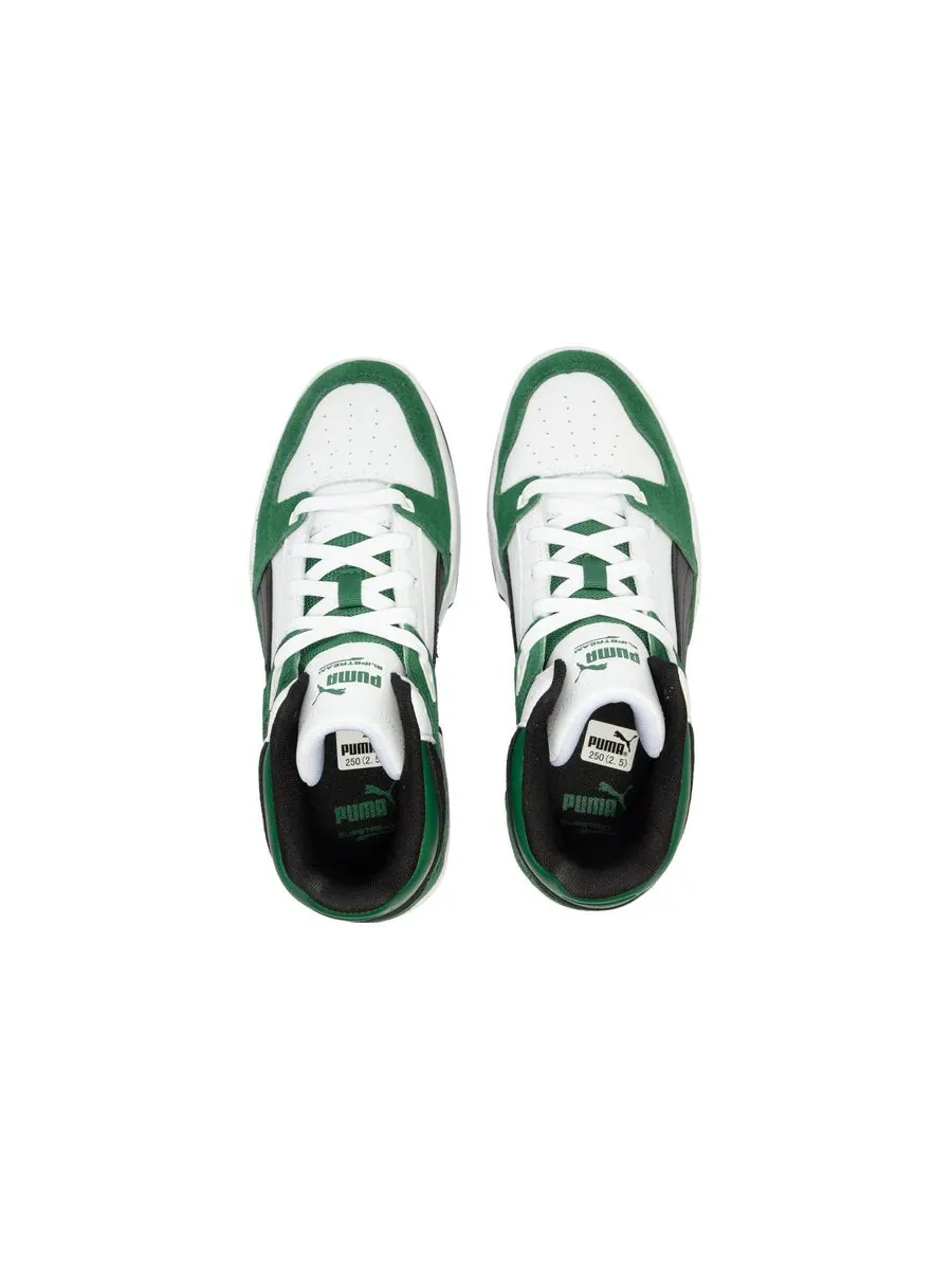 Кеды PUMA Slipstream Hi Heritage 'White Green Black' — изображение 4 из 6, белый
