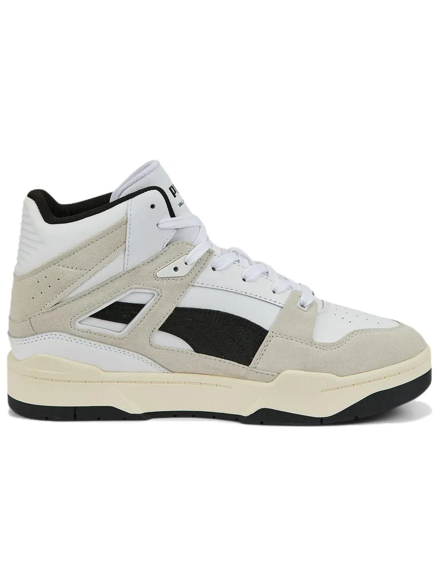 Кеды PUMA Slipstream Hi Heritage 'Black White Gray' — изображение 2 из 6, бежевый