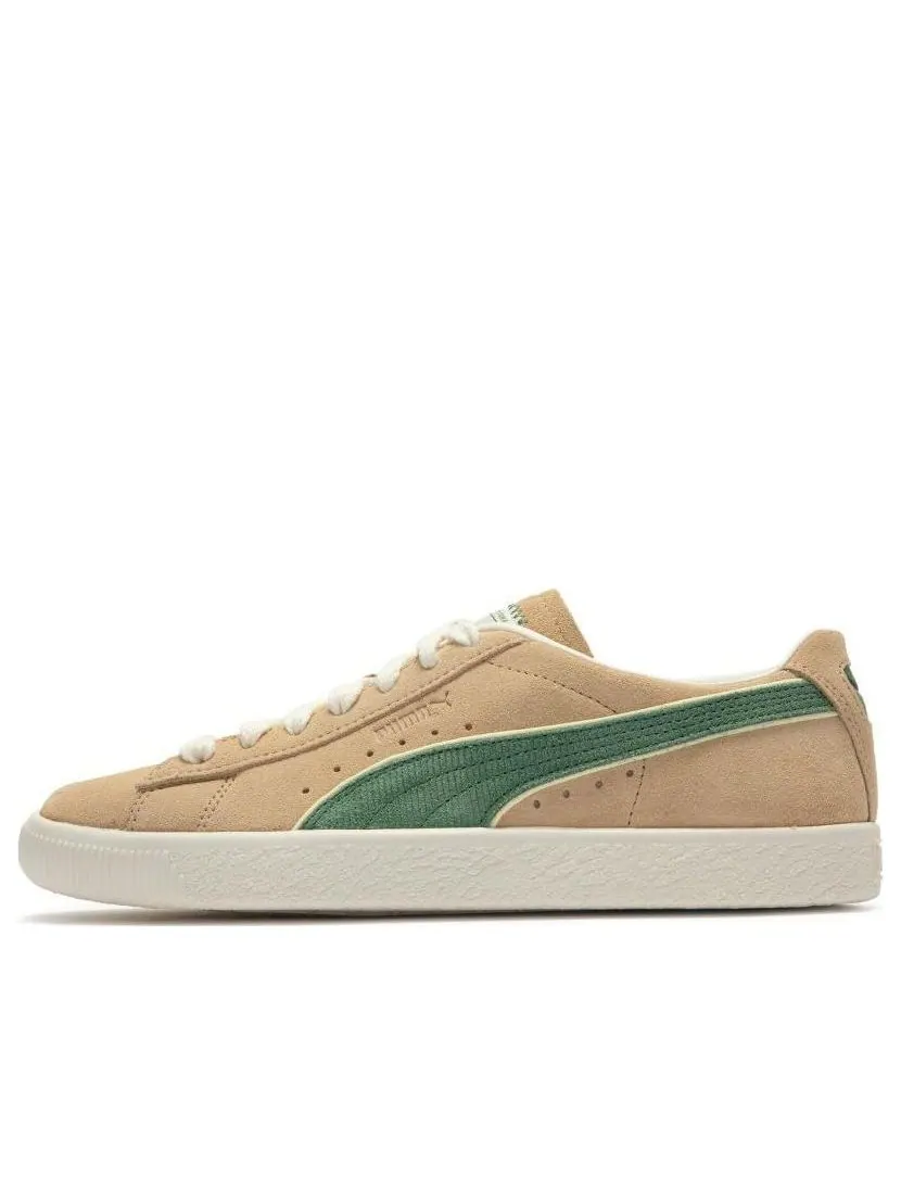 Кеды PUMA Suede Vintage 'Players' Lounge - Light Sand Deep Forest' — изображение 1 из 5, коричневый