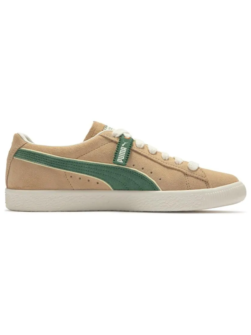 Кеды PUMA Suede Vintage 'Players' Lounge - Light Sand Deep Forest' — изображение 2 из 5, коричневый