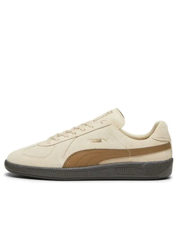 Кроссовки army trainer suede ' Puma — изображение 1 из 4, бежевый/коричневый