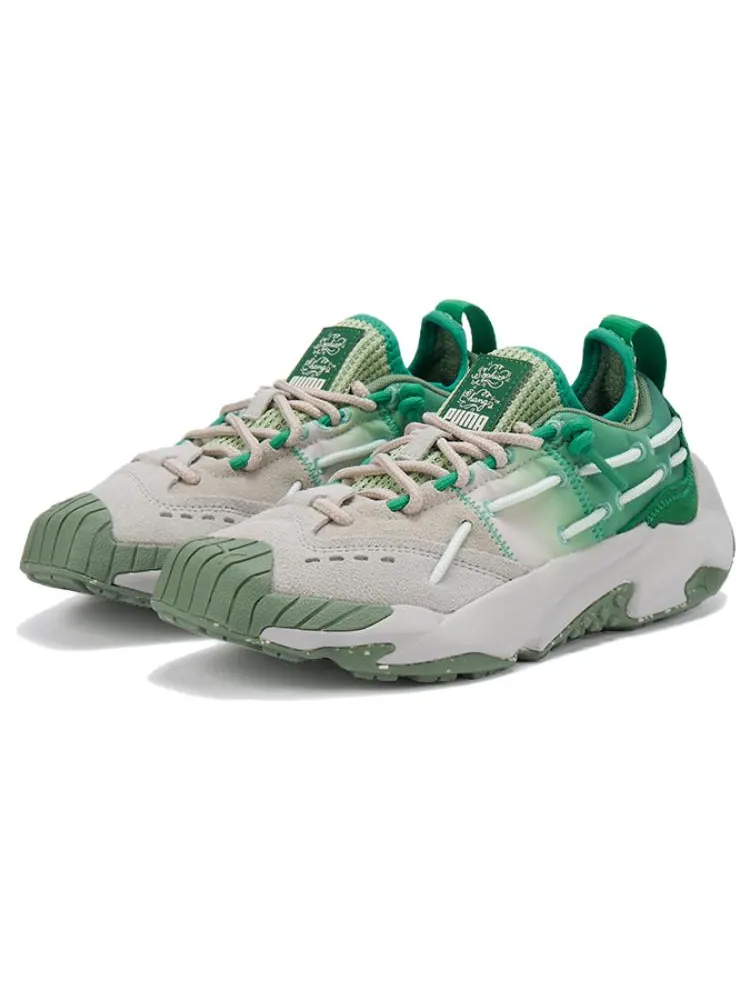 Кроссовки PUMA Plexus Gradient Sophia Chang 'Grey Green' 388440-03 — изображение 2 из 5, серый зеленый