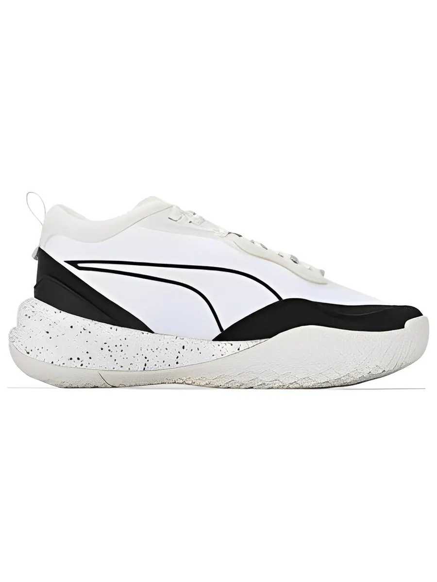 Кроссовки PUMA Playmaker 'Spray White Black' — изображение 2 из 6, белый