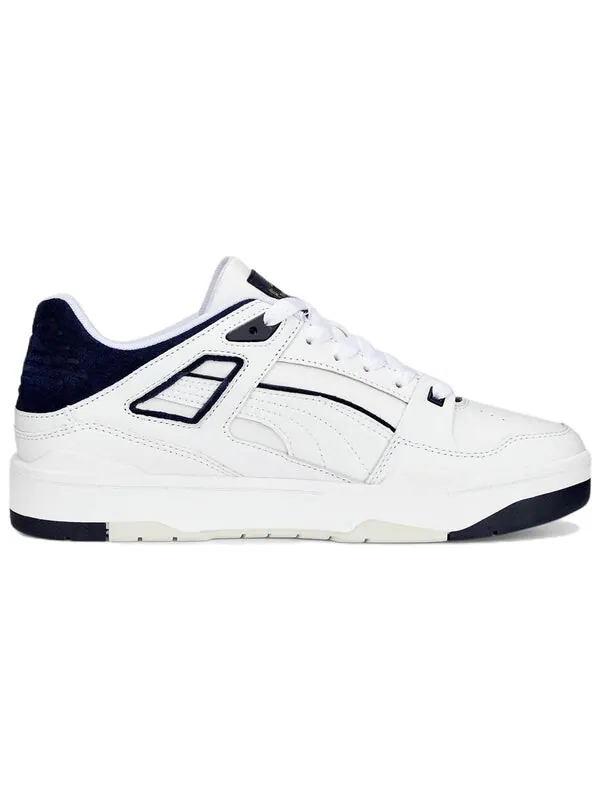 Кроссовки slipstream 'white peacoat' Puma — изображение 2 из 4, белый/синий