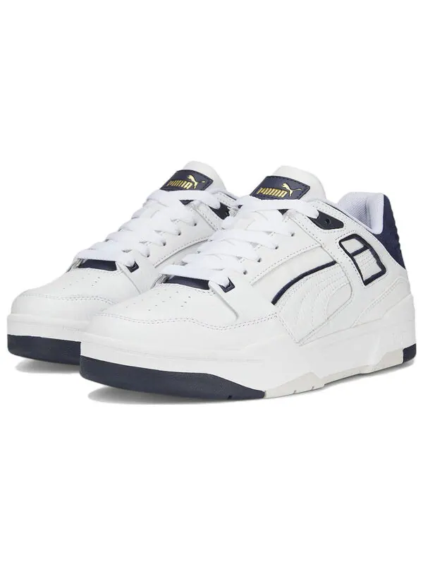 Кроссовки slipstream 'white peacoat' Puma — изображение 3 из 4, белый/синий