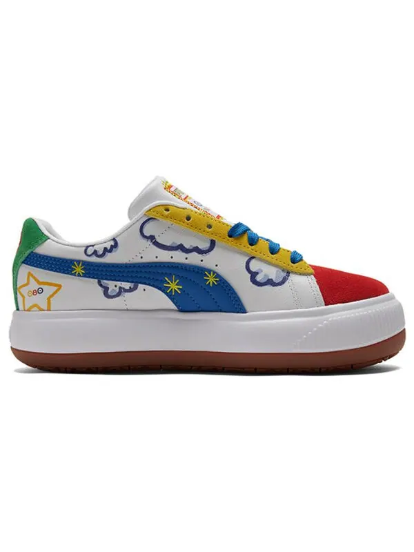 Кроссовки x flabjacks suede mayu 'happy doing nothing island' Puma — изображение 2 из 4, красный