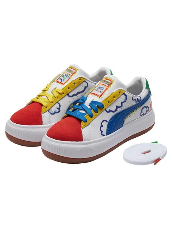 Кроссовки x flabjacks suede mayu 'happy doing nothing island' Puma — изображение 3 из 4, красный