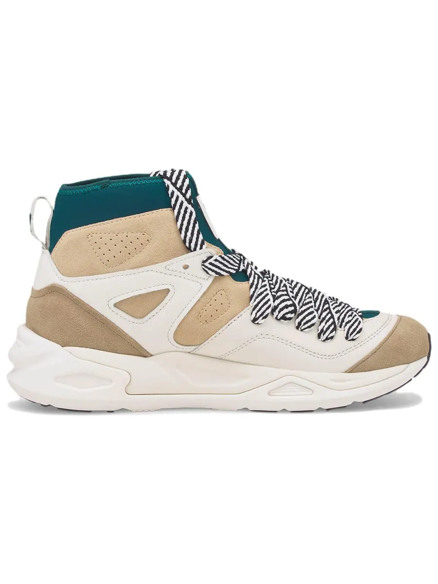 Кроссовки PUMA TRC Blaze Mid x AMI 'Light Sand' — изображение 2 из 6, коричневый