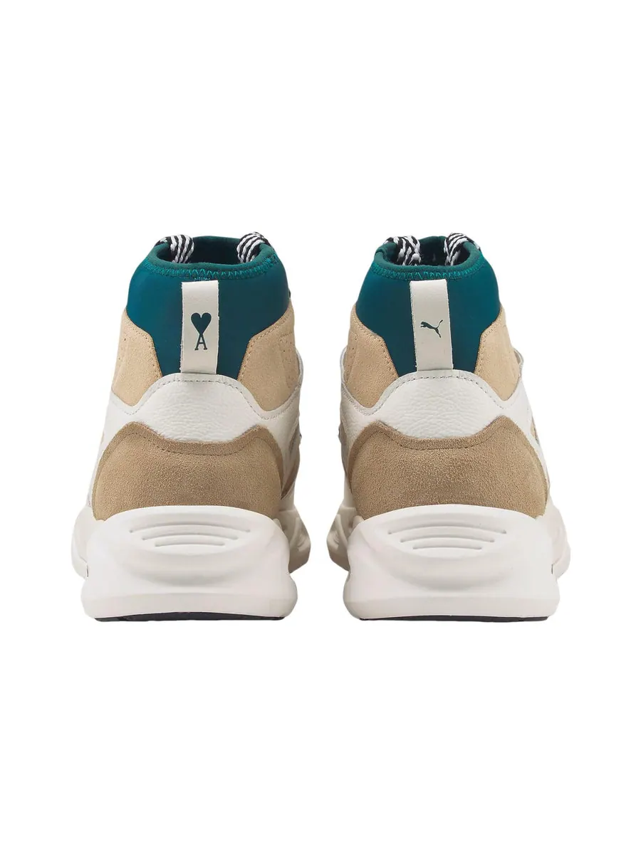 Кроссовки PUMA TRC Blaze Mid x AMI 'Light Sand' — изображение 5 из 6, коричневый