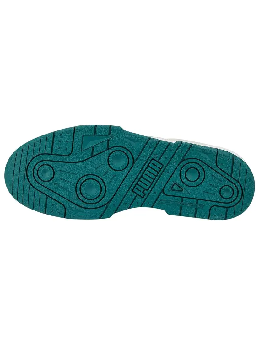 Кеды PUMA Slipstream Suede FS 'White Black Green' — изображение 5 из 5, белый