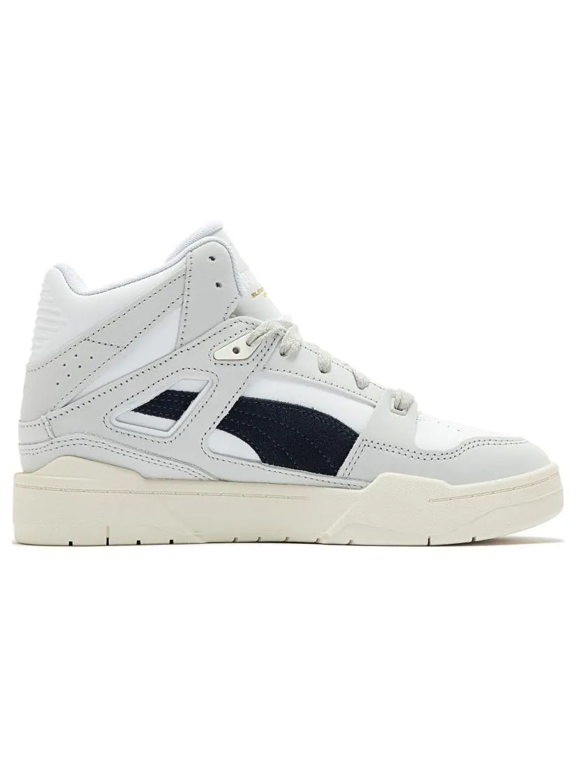 Кеды PUMA Slipstream Invdr Mid Lux 'Cream White Gray' — изображение 2 из 6, серый