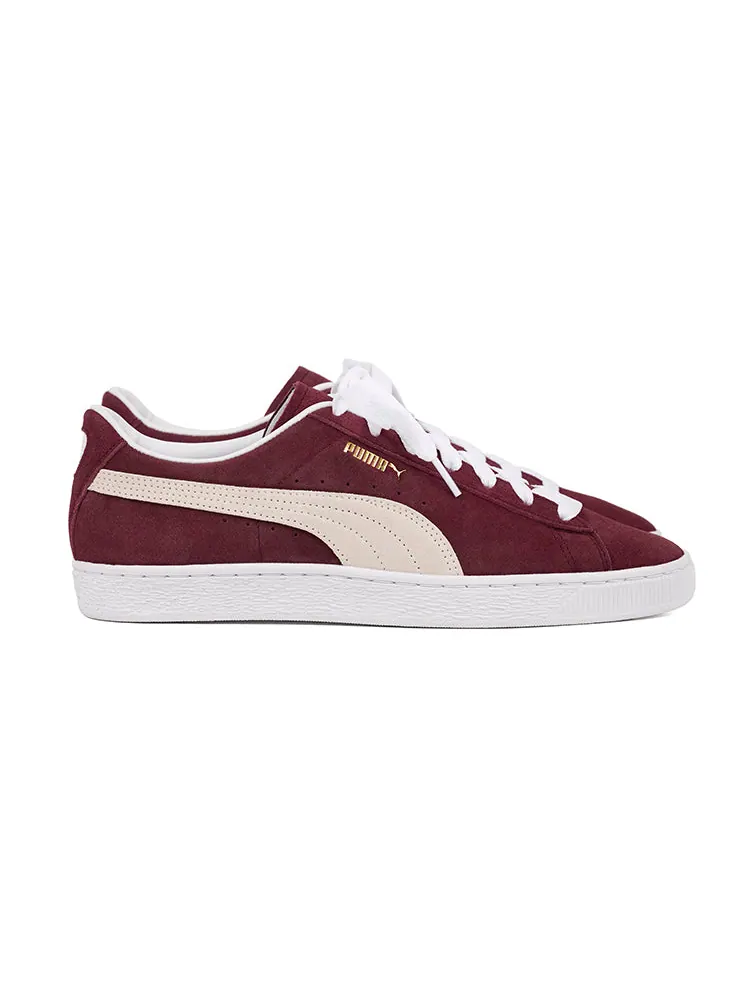 Кроссовки PUMA x JJJJound Suede 'Burgundy' — изображение 2 из 6, красный