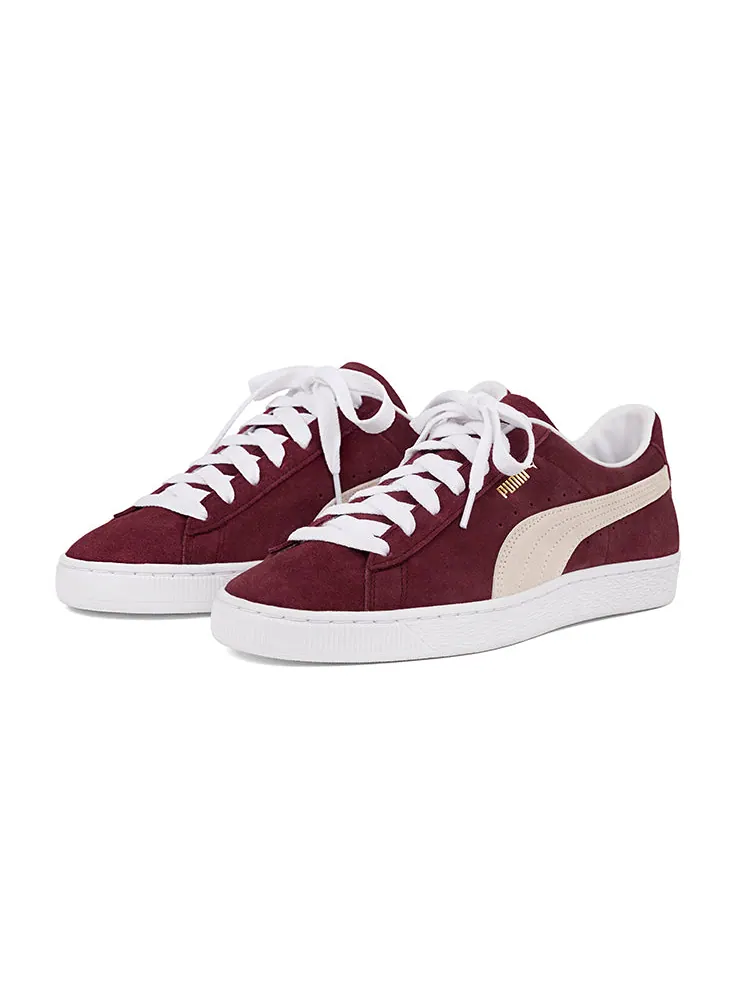 Кроссовки PUMA x JJJJound Suede 'Burgundy' — изображение 3 из 6, красный