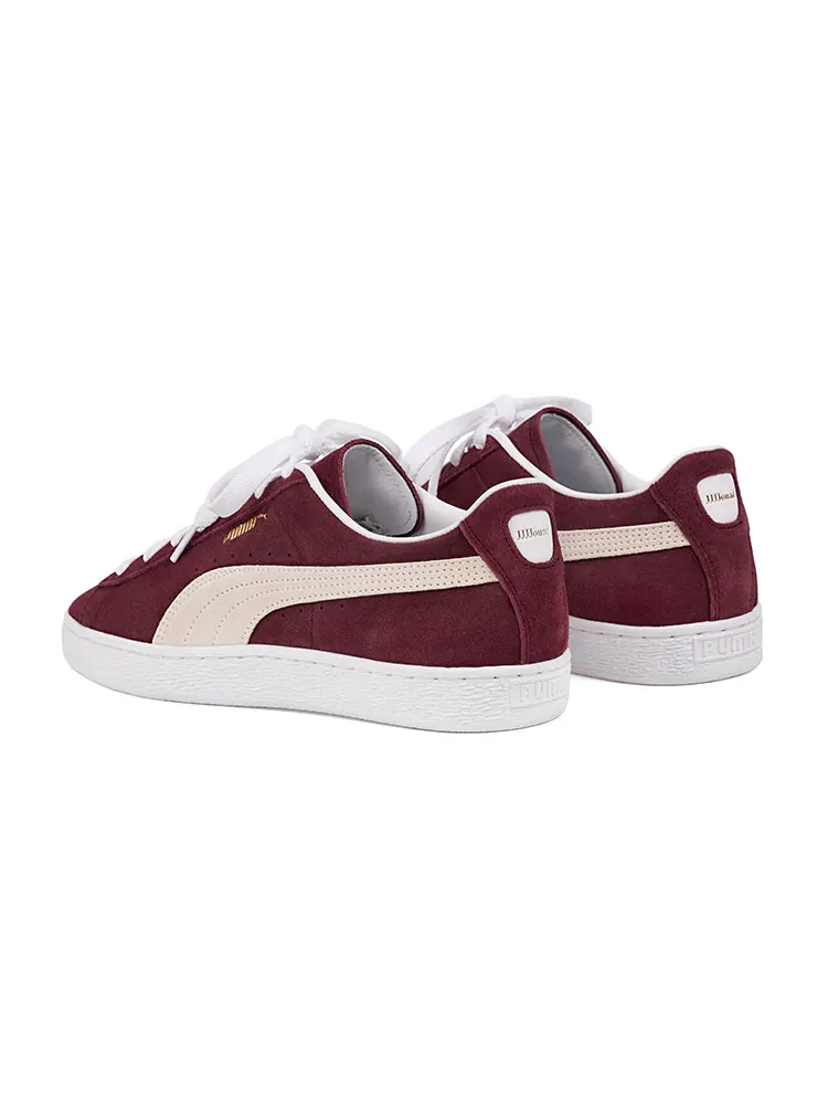 Кроссовки PUMA x JJJJound Suede 'Burgundy' — изображение 5 из 6, красный