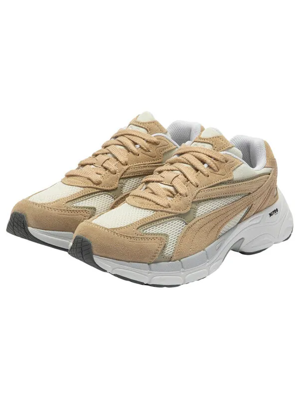 Кроссовки teveris nitro 'light sand' Puma — изображение 3 из 4, коричневый/белый