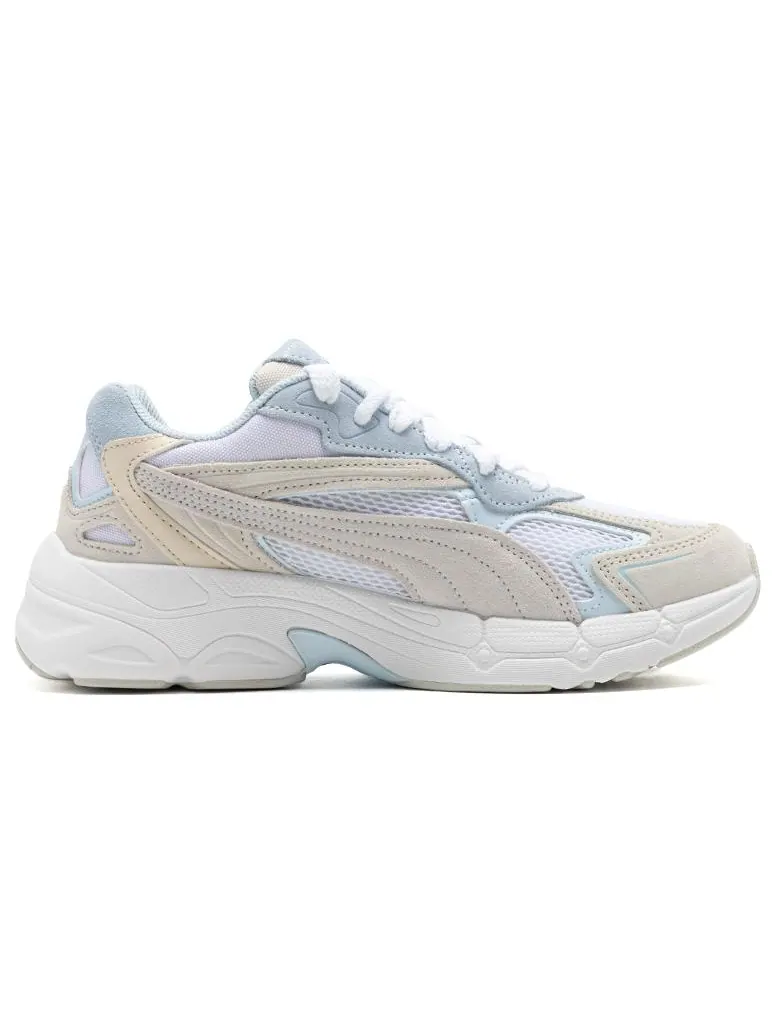 Кроссовки PUMA Teveris Nitro 'White Grey Icy Blue' — изображение 2 из 5, бежевый