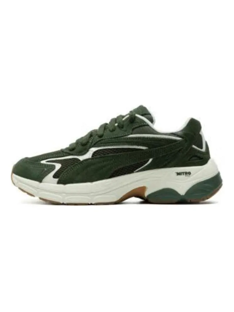 Кроссовки PUMA Teveris Nitro 'Dark green' — изображение 2 из 3, зеленый