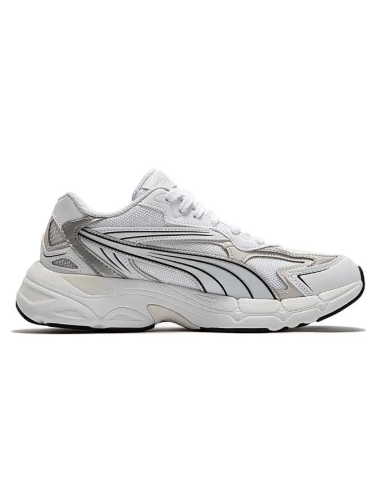 Беговые кроссовки PUMA Teveris Nitro Noughties 'White Gray' — изображение 2 из 6, белый