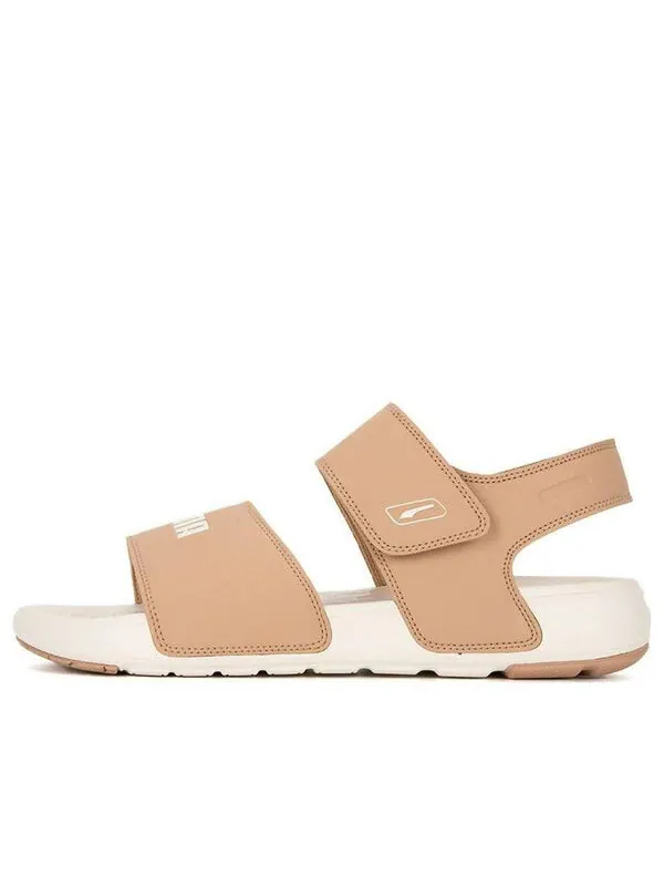 Сандалии softride sandal pure 'beige' Puma — изображение 1 из 4, бежевый/белый