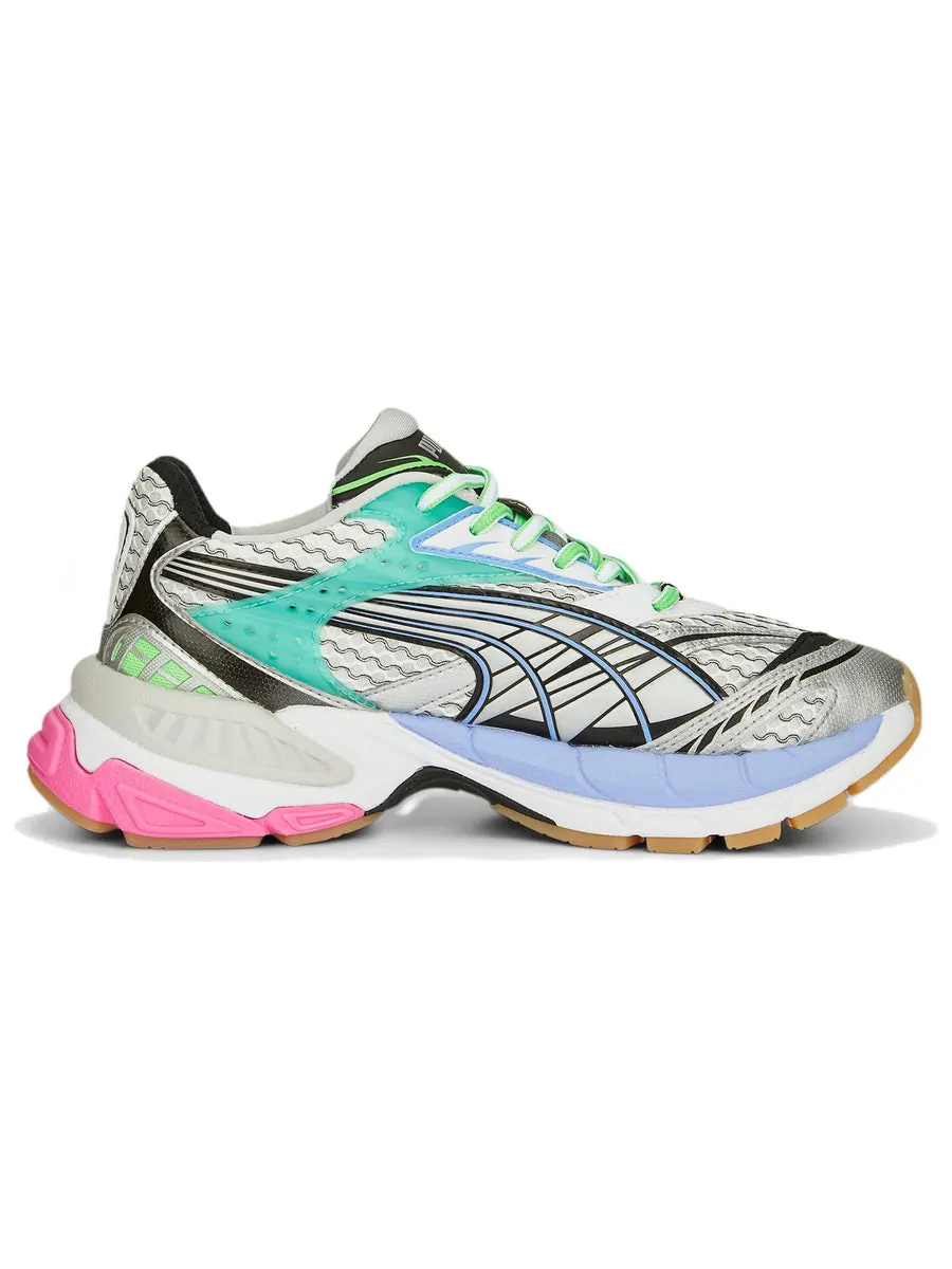 Кроссовки PUMA Velophasis 'Phased Black Lavender' — изображение 2 из 6, серый