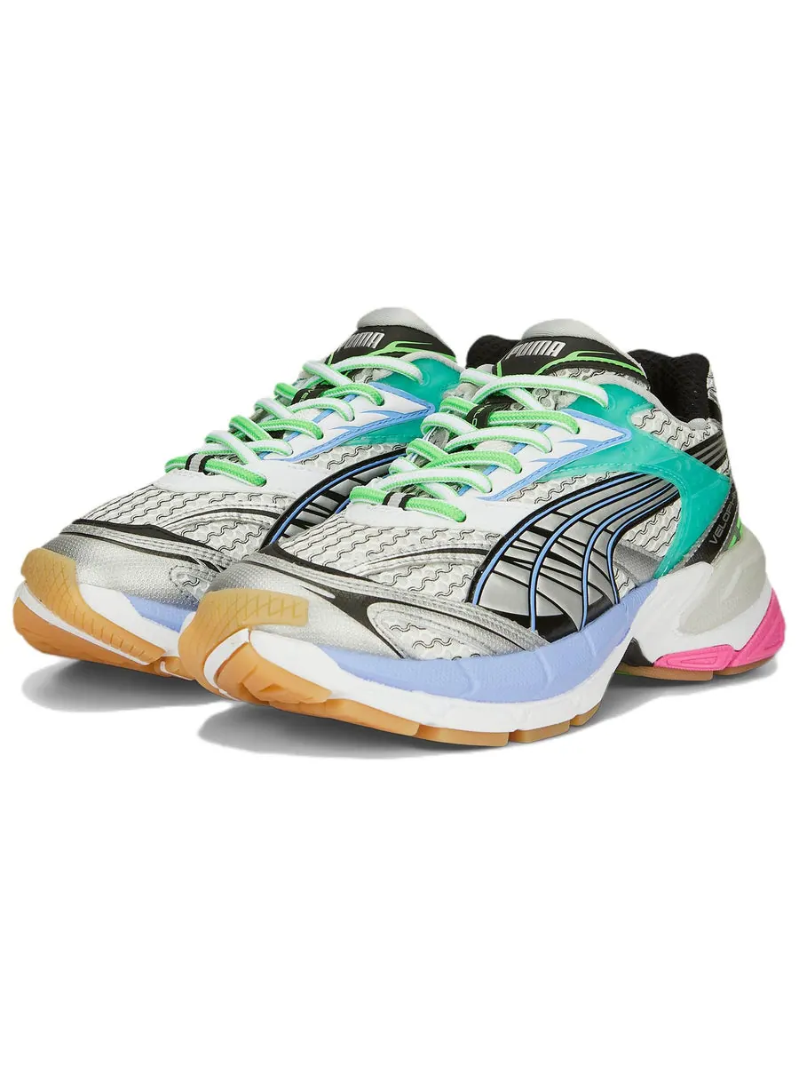 Кроссовки PUMA Velophasis 'Phased Black Lavender' — изображение 3 из 6, серый