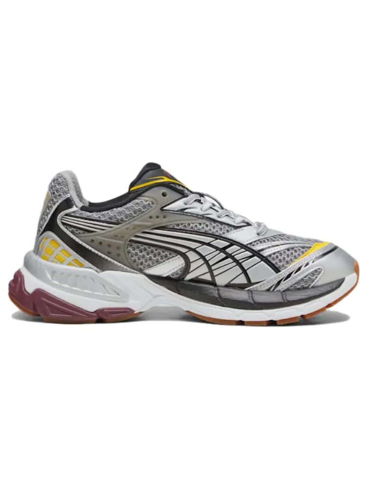 Кроссовки PUMA Velophasis 'Phased Silver Burgundy Yellow' — изображение 2 из 4, черный