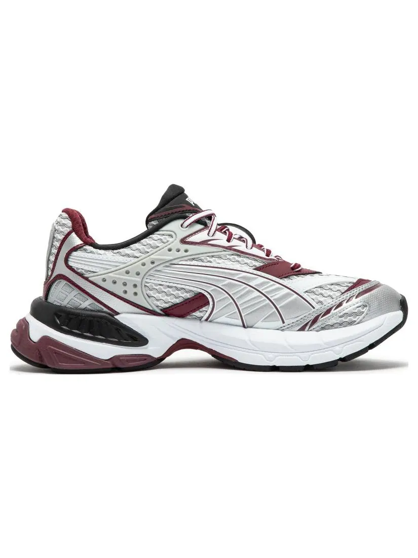 Кроссовки PUMA Velophasis Phased 'White Burgundy' 389365-08 — изображение 2 из 8, белый бордовый
