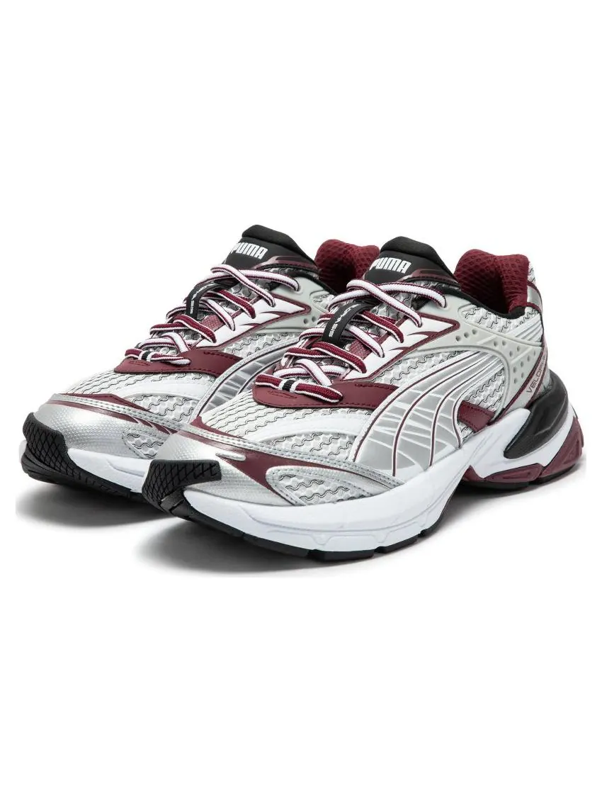 Кроссовки PUMA Velophasis Phased 'White Burgundy' 389365-08 — изображение 4 из 8, белый бордовый