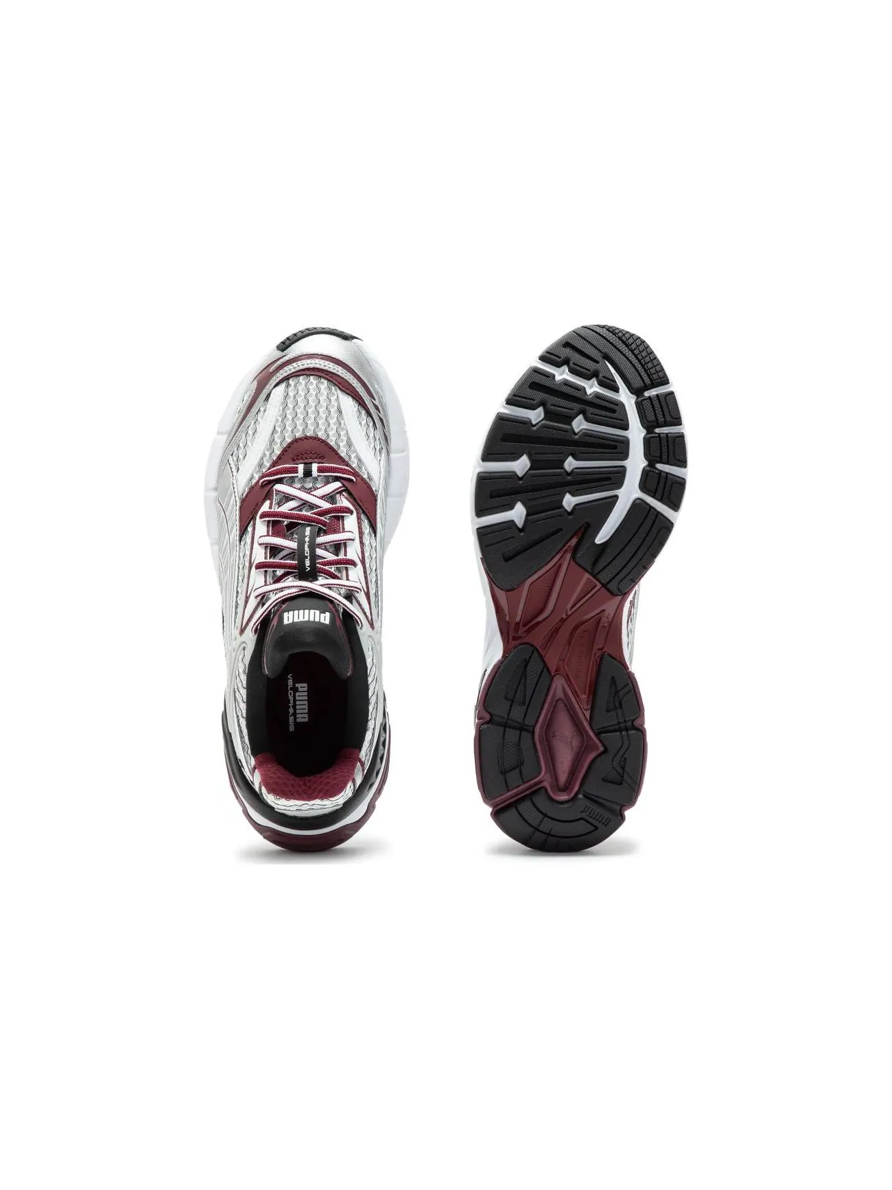 Кроссовки PUMA Velophasis Phased 'White Burgundy' 389365-08 — изображение 7 из 8, белый бордовый