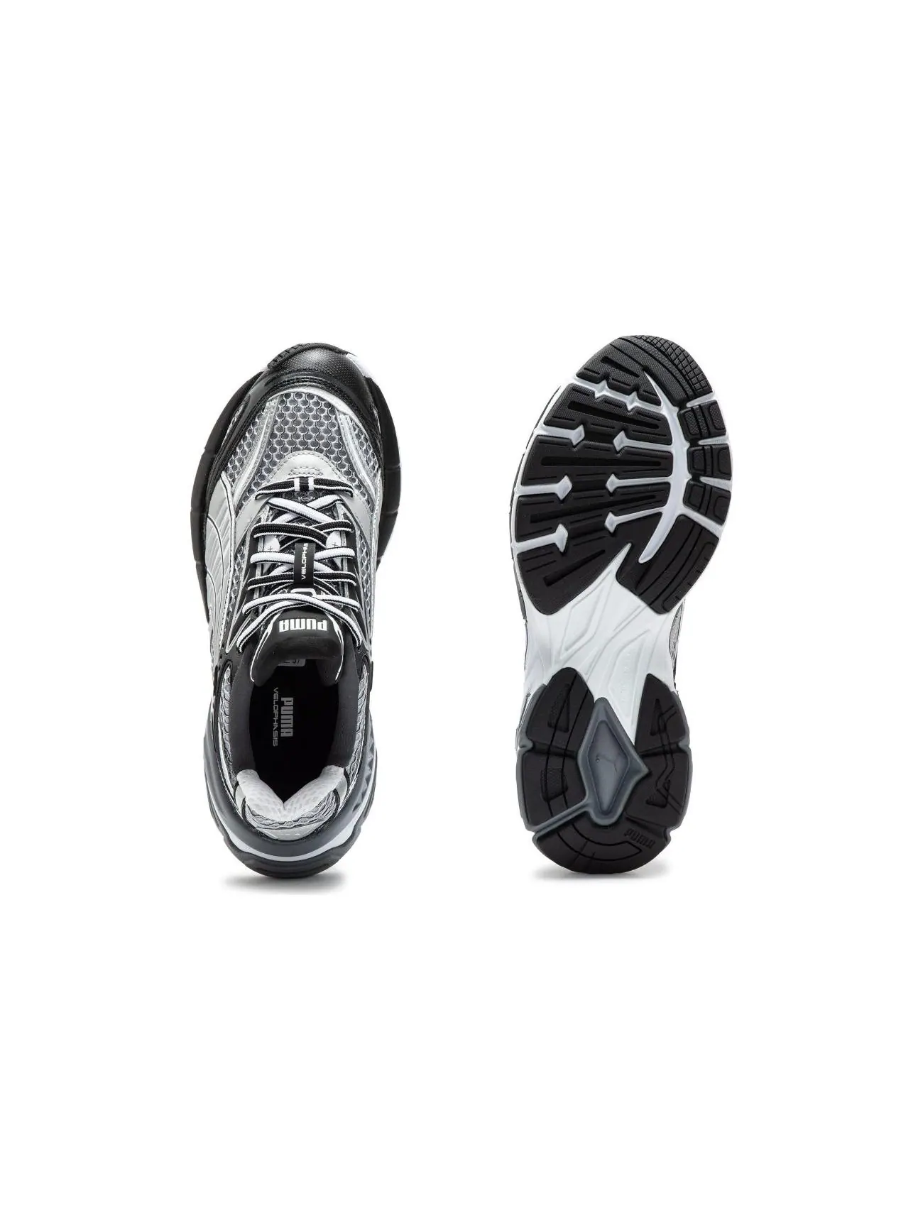 Кроссовки PUMA Velophasis Phased 'Black White' 389365-09 — изображение 7 из 8, белый