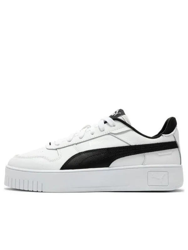 Кроссовки carina street 'white black' Puma — изображение 1 из 4, белый
