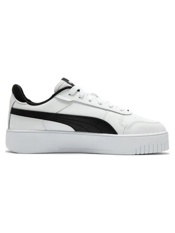 Кроссовки carina street 'white black' Puma — изображение 2 из 4, белый