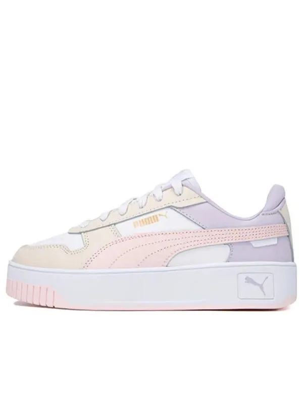 Кроссовки carina street 'frosty pink and alpine snow' Puma — изображение 1 из 3, белый-розовый
