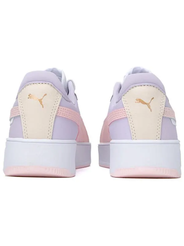 Кроссовки carina street 'frosty pink and alpine snow' Puma — изображение 2 из 3, белый-розовый