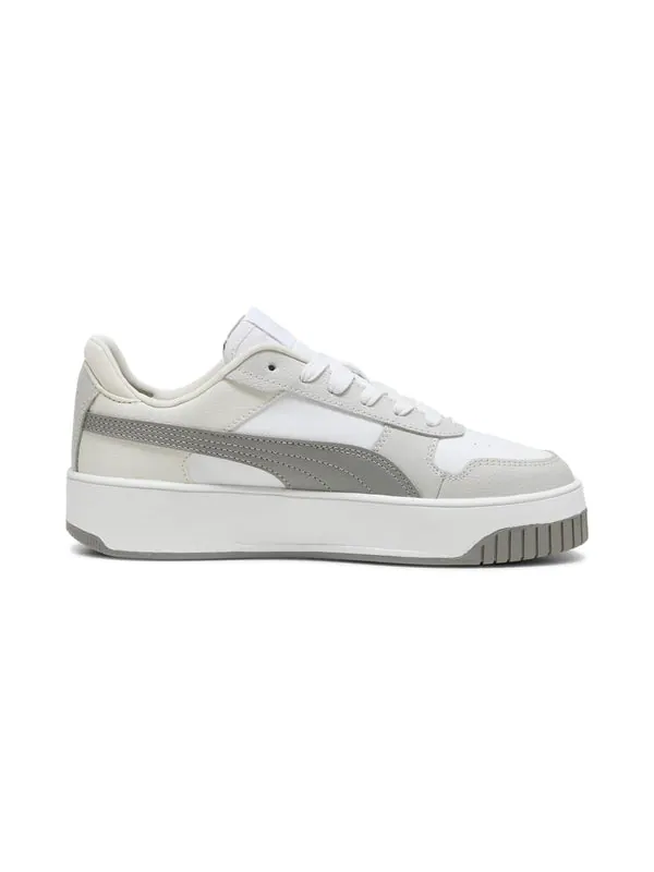 Кроссовки carina street 'white grey' Puma — изображение 2 из 4, белый/серый