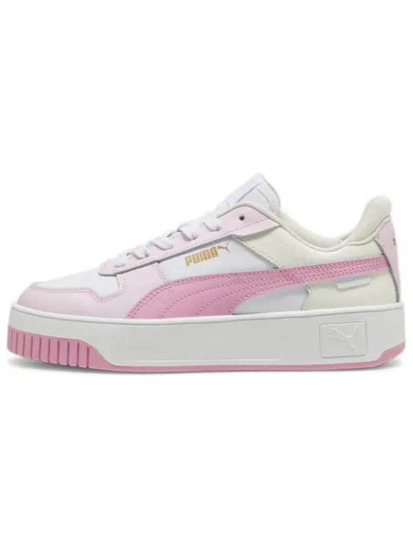 Кроссовки carina street shoes 'white pink' Puma — изображение 2 из 4, белый/розовый