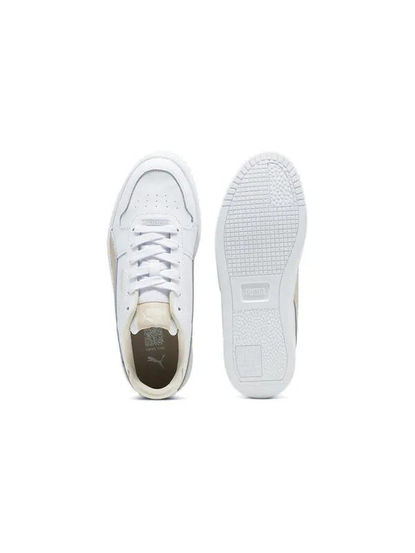 Кроссовки carina street shoes 'white beige' Puma — изображение 4 из 4, белый/бежевый