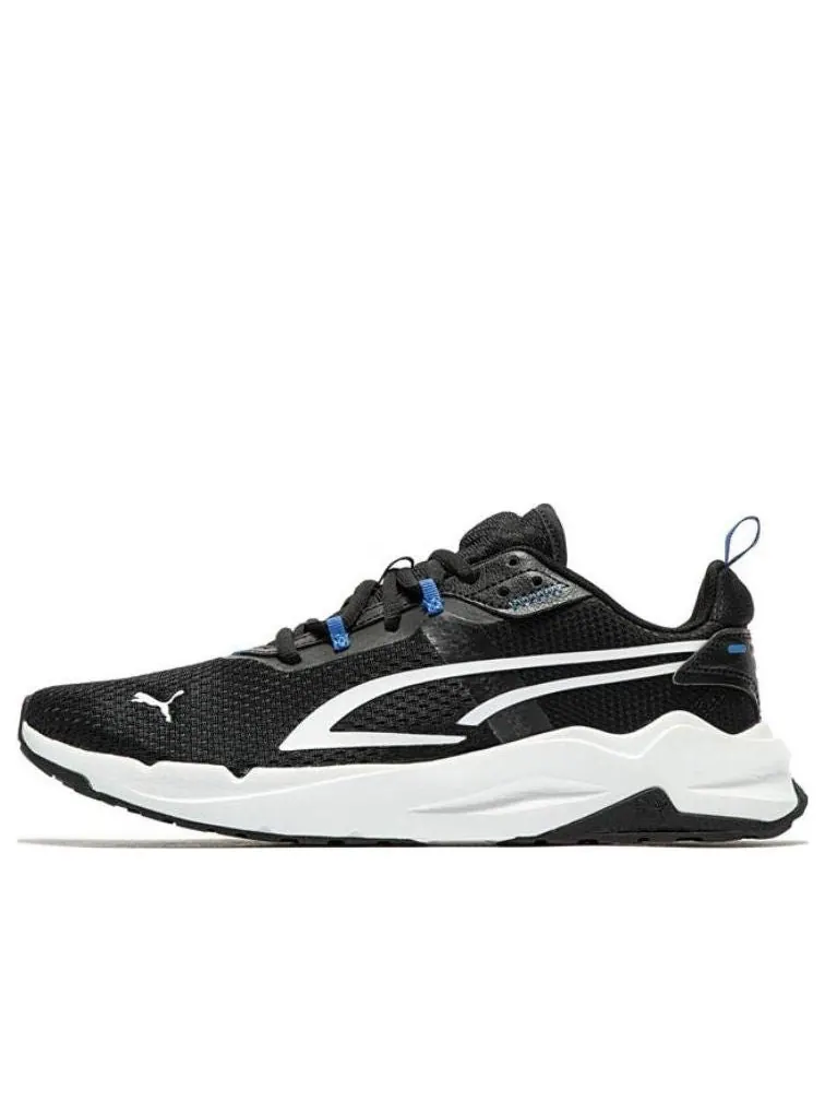 Кроссовки PUMA Stride 'Black White Royal Sapphire' 389422-01 — изображение 1 из 4, черный белый