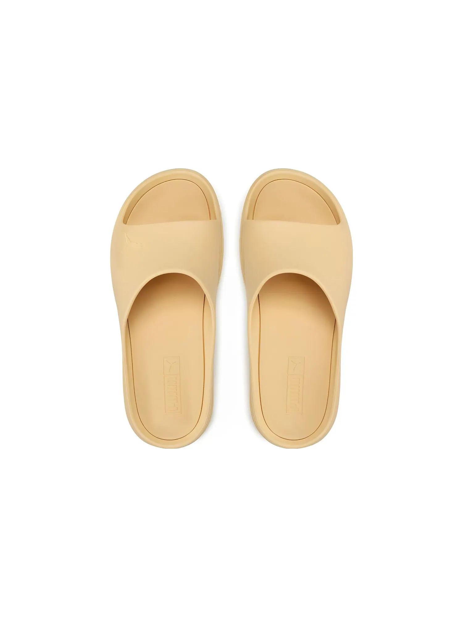 Слипоны (WMNS) PUMA Mayze Stack Injex Sandal 'Light Straw' 389454-03 — изображение 3 из 5, бежевый