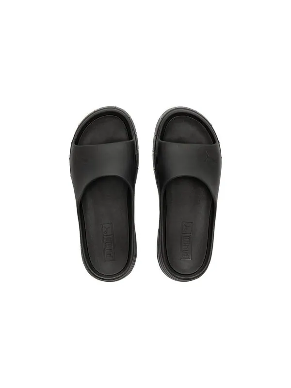 Тапочки mayze stack injex 'triple black' Puma — изображение 4 из 4, черный