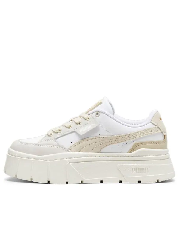 Кроссовки mayze stack luxe 'white alpine snow' Puma — изображение 1 из 4, белый