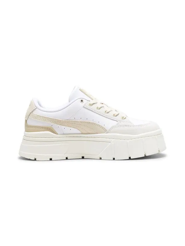 Кроссовки mayze stack luxe 'white alpine snow' Puma — изображение 2 из 4, белый