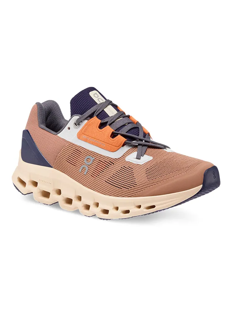 Кроссовки женские беговые On Cloudstratus, фаун — изображение 3 из 6