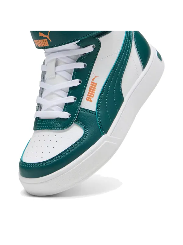 Кроссовки caven mid 'white green' Puma — изображение 3 из 4, белый/зеленый