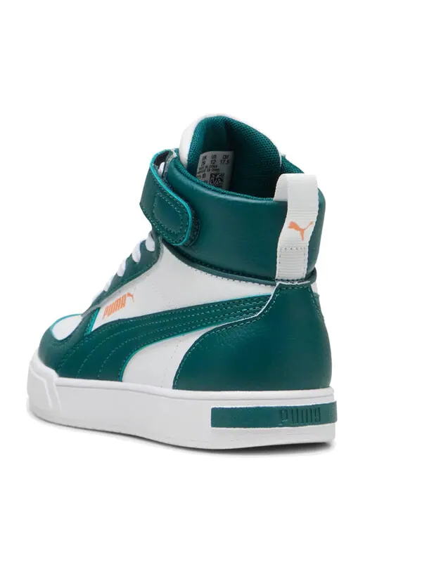 Кроссовки caven mid 'white green' Puma — изображение 4 из 4, белый/зеленый