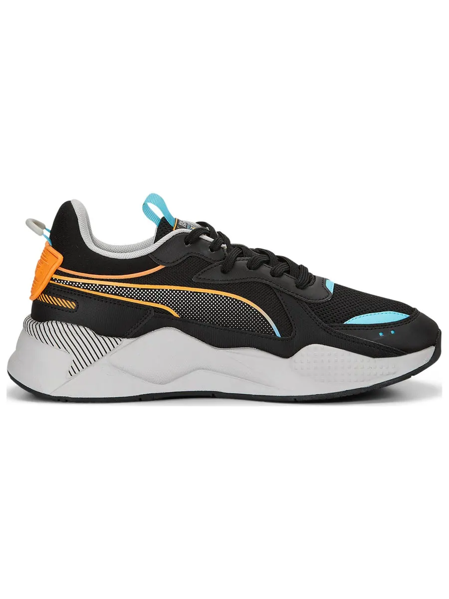 Кроссовки PUMA RS-X 3D 'Black Harbor Mist' — изображение 2 из 6, черный