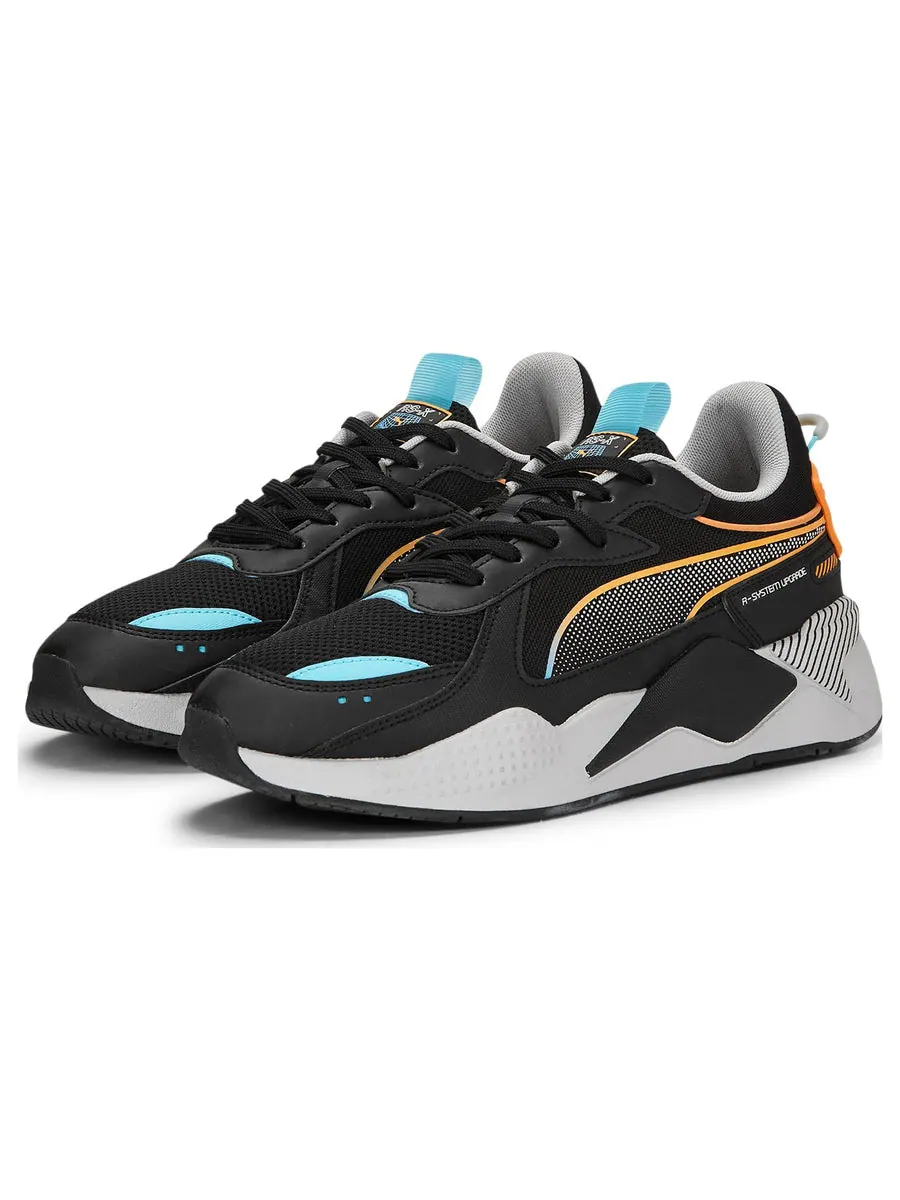 Кроссовки PUMA RS-X 3D 'Black Harbor Mist' — изображение 3 из 6, черный