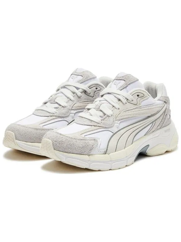Кроссовки teveris nitro worn out 'grey cream white' Puma — изображение 3 из 4, белый/серый